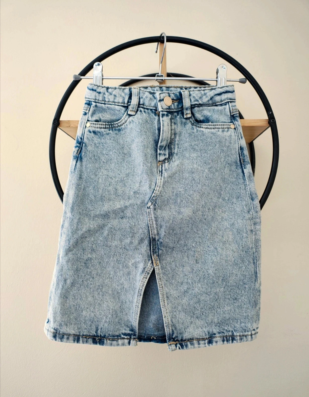 5 ans jupe mi hauteur en jean tape a l'oeil neuve étiquette